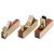 Micro Mini Brass Hand Plane Set Wood Finish Planer Hobby Craft Set of 3 pc