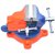 Scorpion Table Baby Vice Swivel Base 50 mm (2 inch) Cast Iron - Professional Swivel Base Table Vice - Color Orange  Blu