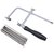 Jewelers Saw Frame Adjustable 2 inch (60mm) with 144 piece Blades Professional Jewelry Making Kit - German Style