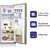 Haier 220 L Direct Cool Single Door 3 Star Refrigerator  with Mirror Glass Door (Mirror Glass, HRD-2203PMG-E)
