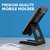 Portronics Modesk 4 POR-1271 Universal Mobile Phone Stand with Card  Pen Holder (Black)
