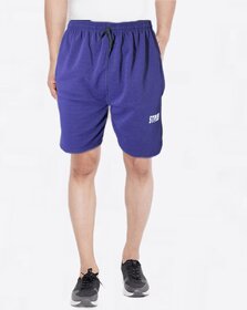 VANTAR Solid Men Blue Running Shorts