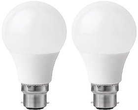 7W Standard Cool Daylight LED Bulb Pack of 2 (White)