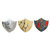 Trendchicks 100 cotton 3 layered embroidered mask combo for women