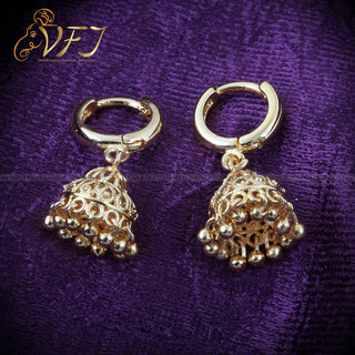 Vighnaharta Traditional wear 1gm Gold plated Tokni Bali Earring for women and Girls