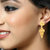 Vighnaharta Traditional wear south screw back 1gm Gold plated alloy jhumki Earring for women and Girls