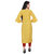 BLANCORA Women Floral Print Keyhole Neck Straight Kurta