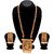 Sukkhi Spectacular Pearl Gold Plated Goddess Temple Jewellery Long Haram Necklace Set for Women