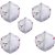 Venus V4400 N95 NIOSH Certified Respirator Mask (Pack of 5)