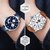 HRV Men's Round Dial Multi Strap Analog Watch