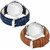 HRV Men's Round Dial Multi Strap Analog Watch