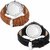 HRV Men's Round Dial Multi Strap Analog Watch