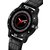 HRV Men's Round Dial Black Strap Analog Watch