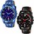 HRV Men's Round Dial Multi Strap Analog Watch