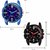 HRV Men's Round Dial Multi Strap Analog Watch