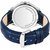 HRV Men's Round Dial Blue Strap Analog Watch