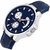 HRV Men's Round Dial Blue Strap Analog Watch