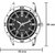HRV Men's Round Dial Silver Strap Analog Watch
