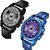 HRV Men's Round Dial Multi Strap Analog Watch