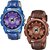 HRV Men's Round Dial Multi Strap Analog Watch