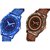 HRV Men's Round Dial Multi Strap Analog Watch