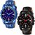 HRV Men's Round Dial Multi Strap Analog Watch
