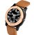 HRV Men's Round Dial Black Strap Analog Watch