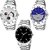 HRV Men's Round Dial Silver Strap Analog Watch