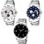 HRV Men's Round Dial Silver Strap Analog Watch
