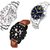 HRV Men's Round Dial Multi Strap Analog Watch