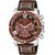 HRV Men's Round Dial Silver Strap Analog Watch