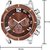 HRV Men's Round Dial Silver Strap Analog Watch