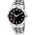 HRV Men's Round Dial Silver Strap Analog Watch