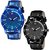 HRV Men's Round Dial Multi Strap Analog Watch