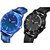 HRV Men's Round Dial Multi Strap Analog Watch