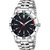 HRV Men's Round Dial Silver Strap Analog Watch