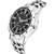 HRV Men's Round Dial Silver Strap Analog Watch