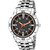 HRV Men's Round Dial Silver Strap Analog Watch