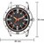 HRV Men's Round Dial Silver Strap Analog Watch