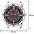 HRV Men's Round Dial Silver Strap Analog Watch