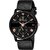 HRV Men's Round Dial Black Strap Analog Watch