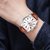 HRV Men's Round Dial Brown Strap Analog Watch