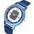 HRV Men's Round Dial Blue Strap Analog Watch