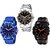 HRV Men's Round Dial Multi Strap Analog Watch