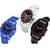 HRV Men's Round Dial Multi Strap Analog Watch