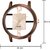 HRV Men's Round Dial Rose Gold Strap Analog Watch