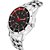 HRV Men's Round Dial Silver Strap Analog Watch
