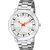 HRV Men's Round Dial Silver Strap Analog Watch
