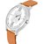 HRV Men's Round Dial Silver Strap Analog Watch