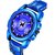 HRV Men's Round Dial Blue Strap Analog Watch